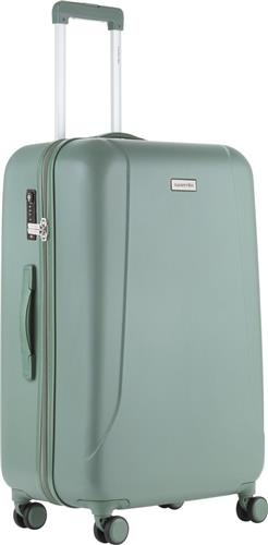 CarryOn Skyhopper Grote Koffer 78cm - Reiskoffer 85 Ltr met TSA-slot - Olijf