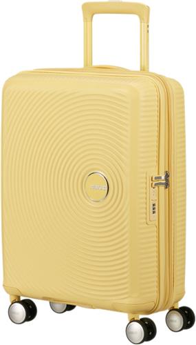 American Tourister Reiskoffer - Soundbox spinner 55/20 TSA uitbreidbaar - Pastel Yellow - 2,6 kg