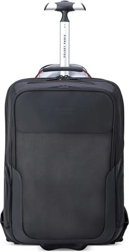 Delsey Parvis Plus Backpack Trolley - 2 Compartments - 17,3 inch - Black