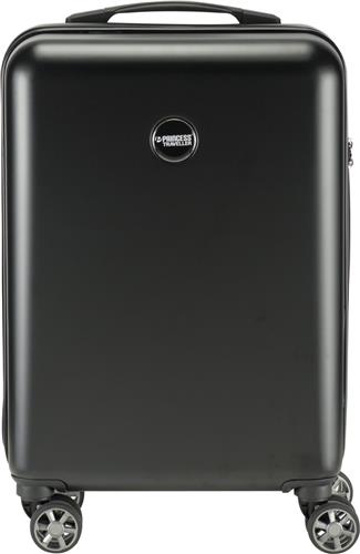 Koffer - Princess Traveller PT01 Deluxe - Handbagage koffer - Pitch Black - S - 55cm