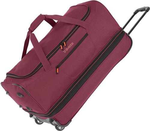 Travelite Basics Wheeled Duffle 70cm Expandable Bordeaux