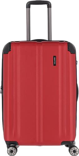 Travelite Harde koffer / Trolley / Reiskoffer - 68 cm (Large) - City - Rood