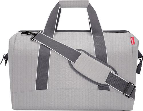 Reisenthel Allrounder L Reistas Sporttas - 30L - Herringbone Grey Lichtgrijs