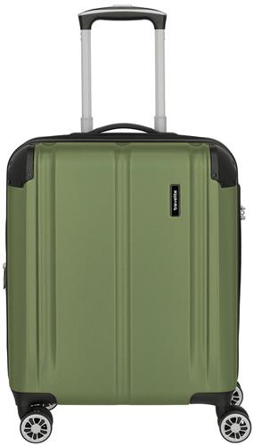 Travelite City 4 Wheel Expandable Trolley S Green