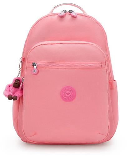 Kipling Seoul College Rugzak Coral Sea