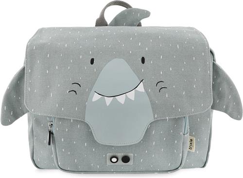 Trixie Boekentas - Mr. Shark - Schooltas voor Kind - School tas Waterafstotend - Voor Jongens en Meisjes - Rugtas voor Basisschool - Blauw