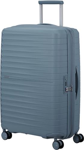 American Tourister Reiskoffer -Fastforward spinner (4wiel)68/30 - uitbreidbaar -Steel blue - 77 l