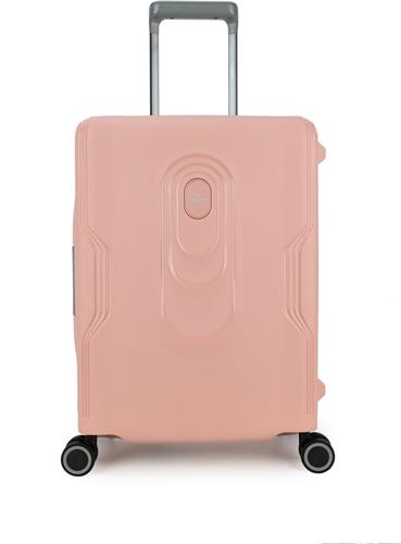 Decent Handbagage koffer / Trolley / Reiskoffer - 55 x 40 x 20 cm - OnTour - Roze