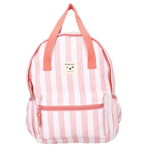 Kidzroom Stripe Frenzy Rugzak - Roze - Strepen