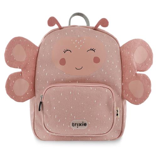 Trixie Rugzak - Mrs. Butterfly - Schooltas Waterafstotend - Boekentas voor Kind - Geschikt als Gymtas - Roze - Vlinder