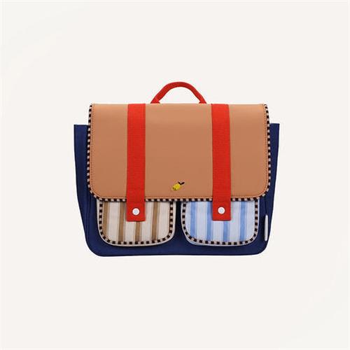 Sticky Lemon Schoolbag/Boekentas Wonders - Jane Beige + Ned Blue
