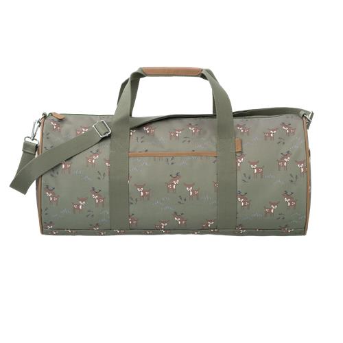 Fresk Weekendtas Large - 37 L - Sporttas voor Kinderen - Reistas - Tas - Olijfgroen - Deer Olive