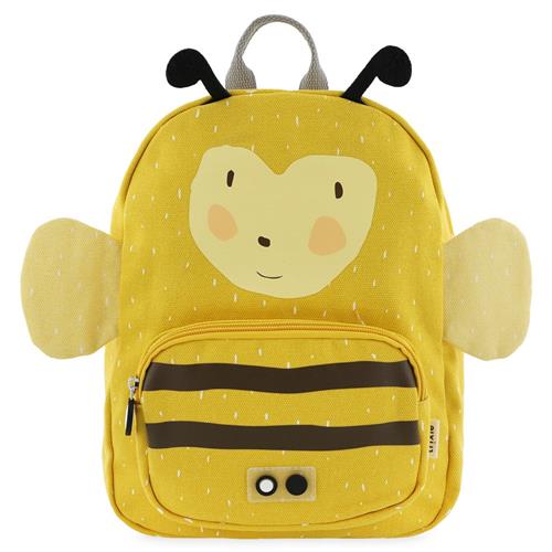 Trixie Rugzak - Mrs. Bumblebee - Schooltas Waterafstotend - Boekentas voor Kind - Voor Jongens en Meisjes - Geschikt als Gymtas - Geel