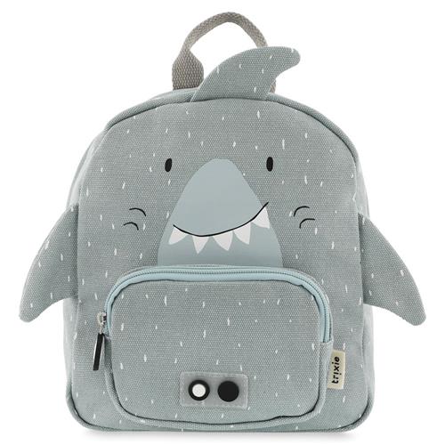 Trixie Rugzak - Mr. Shark - Schooltas Waterafstotend - Boekentas voor Kind - Voor Jongens en Meisjes - Kleine Gymtas
