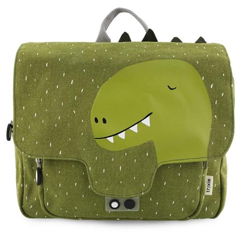 Trixie Boekentas - Mr. Dino - Schooltas voor Kind - School tas Waterafstotend - Voor Jongens en Meisjes - Rugtas voor Basisschool - Groen