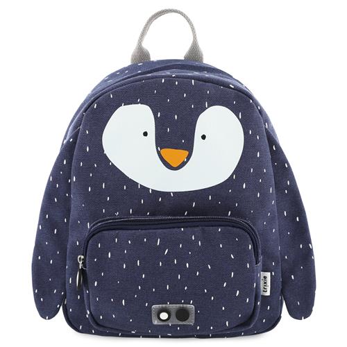 Trixie Rugzak - Mr. Penguin - Schooltas Waterafstotend - Boekentas voor Kind - Voor Jongens en Meisjes - Geschikt als Gymtas - Blauw
