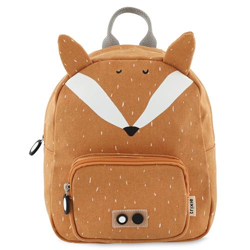 Trixie Rugzak - Mr. Fox - Schooltas Waterafstotend - Boekentas voor Kind - Voor Jongens en Meisjes - Kleine Gymtas - Oranje