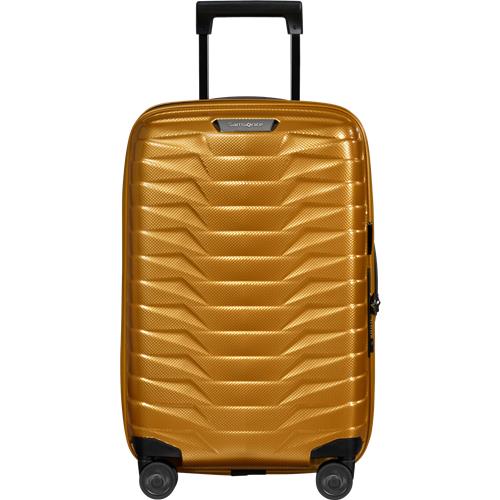 Samsonite Handbagage Harde Koffer / Trolley / Reiskoffer - 55 x 35 x 26 cm - Proxis - Goud