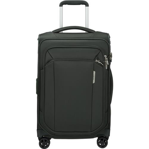 Samsonite Reiskoffer Met Laptopvak - Respark Spin. 55/20 Length 35 Exp (Handbagage) Forest Green