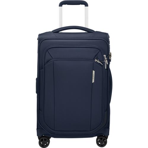 Samsonite Reiskoffer Met Laptopvak - Respark Spin. 55/20 Length 35 Exp (Handbagage) Midnight Blue