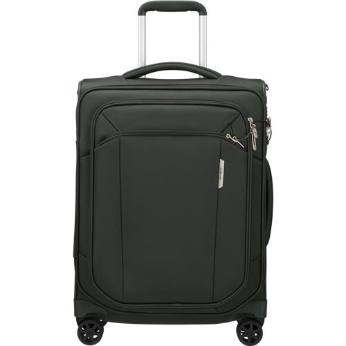Samsonite Reiskoffer Met Laptopvak - Respark Spinner 55/20 Strict (Handbagage) - Forest Green - 43 l - 2.4 kg