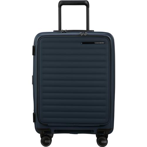 Samsonite Reiskoffer - Restackd spinner (4 wielen) 55/20 easy access - handbagage - uitbreidbaar - Midnight - 48 l - 3.1 kg