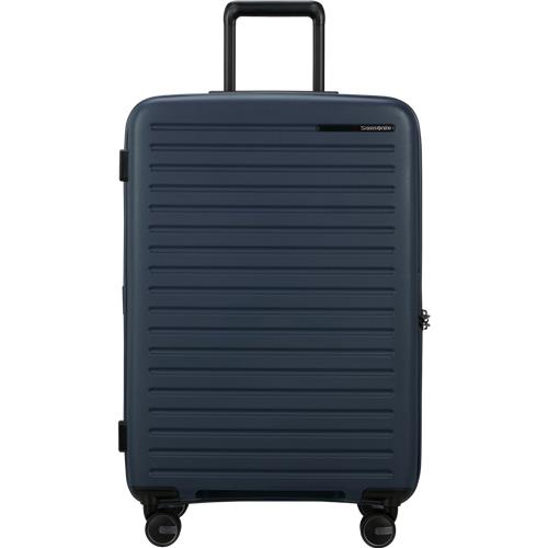Samsonite Reiskoffer - Restackd spinner 68/25 (4 wielen) - uitbreidbaar - Midnight - 79l - 3.4 kg