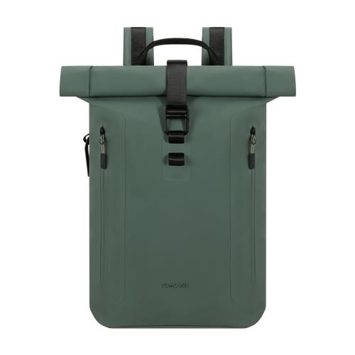 Samsonite Rugzak - Coatify Biz Rolltop backpack 14.1 - Green - 18.5 l