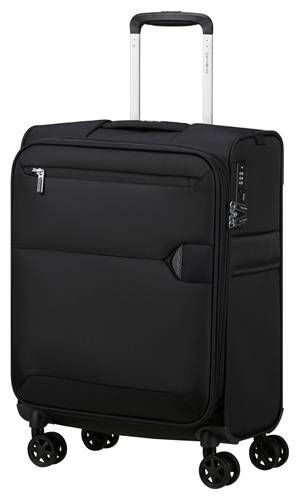Samsonite Reiskoffer - Urbify Spinner 55/23 (4wielen) Uitbreidbaar - Black - 2.3 kg