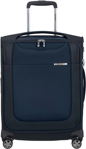 Samsonite Reiskoffer Met Laptopvak - D'Lite Spinner 55/20 Uitbreidbaar (Handbagage) Midnight Blue