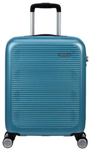 American Tourister Reiskoffer - Astrobeam spinner 55/20 TSA (4wiel) handbagage - Icy Aqua - 2.5 kg