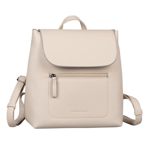 TOM TAILOR Vrije tijd rugzak Rugzak Elis Backpack Cream White Crème