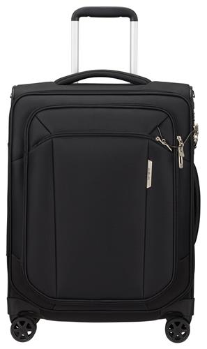 Samsonite Reiskoffer Met Laptopvak - Respark Spinner 55/20 Strict (Handbagage) - Ozone Black - 43 l - 2.4 kg