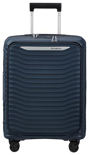 Samsonite Reiskoffer - Upscape Easy access Spinner 55/23 (4 wielen) Uitbreidbaar - Blue Nights - 2.6 kg
