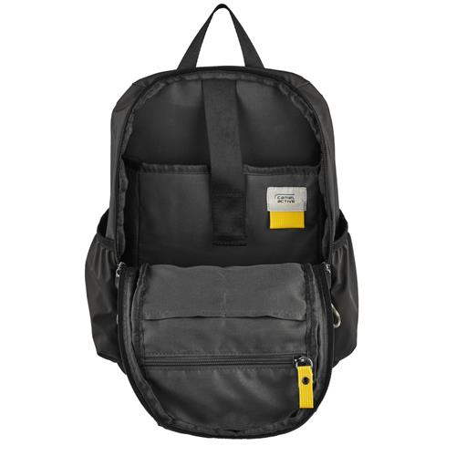 camel active Vrije tijd rugzak Rugzak met laptopvak Terra Backpack Black Zwart
