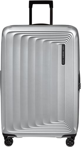 Samsonite Reiskoffer - Nuon Spinner 81/30 Exp (Groot) Matt Silver