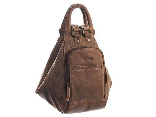 GreenLand Nature Leren Vrije tijd rugzak Rugzak Montenegro Convertible Backpack Brown Bruine