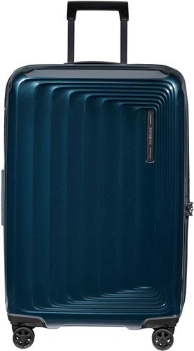 Samsonite Reiskoffer - Nuon Spinner 69/25 Exp (Medium) Metallic Dark Blue