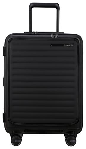 Samsonite Reiskoffer - Restackd spinner (4 wielen) 55/20 easy access - handbagage - uitbreidbaar - Black - 48 l - 3.1 kg