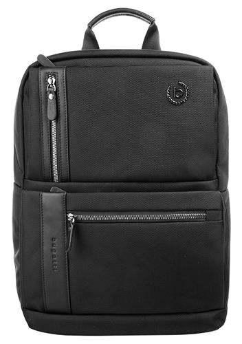 bugatti Rugzak met laptopvak Nero Backpack Black Zwart