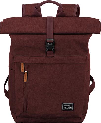 Travelite Basics Rollup Backpack Bordeaux