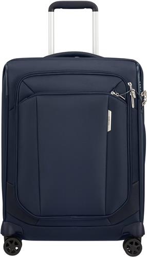 Samsonite Reiskoffer Met Laptopvak - Respark Spinner 55/20 Df Exp (Handbagage) Midnight Blue