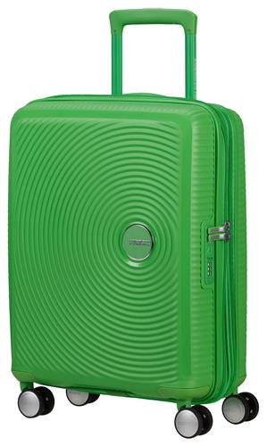 American Tourister Reiskoffer - Soundbox spinner 55/20 (4wielen) handbagage - Uitbreidbaar - 2.6 kg - Grass Green