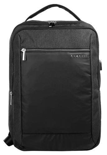 bugatti Rugzak met laptopvak Sera Backpack Black Zwart