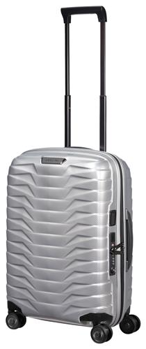 Samsonite Reiskoffer - Proxis Spinner 55/40 handbagage (4 wielen) uitbreidbaar - silver - 2.3 kg