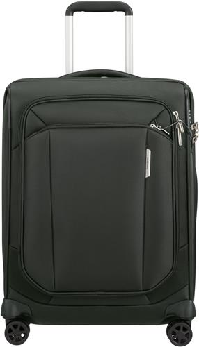 Samsonite Reiskoffer Met Laptopvak - Respark Spinner 55/20 Df Exp (Handbagage) Forest Green