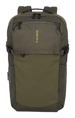 travelite Vrije tijd rugzak Rugzak met laptopvak Pathway Allround Backpack 17L Oliv Donkergroen