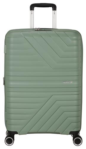 American Tourister Reiskoffer - Flytwist spinner 67/24 uitbreidbaar TSA - Botanic Green - 73 l - 3.2 kg