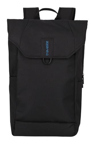 travelite Vrije tijd rugzak Rugzak met laptopvak Pathway Fold Backpack 24L Black Zwart