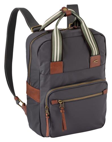 camel active Vrije tijd rugzak Rugzak met laptopvak Bari Backpack Dark Grey Donkergrijs